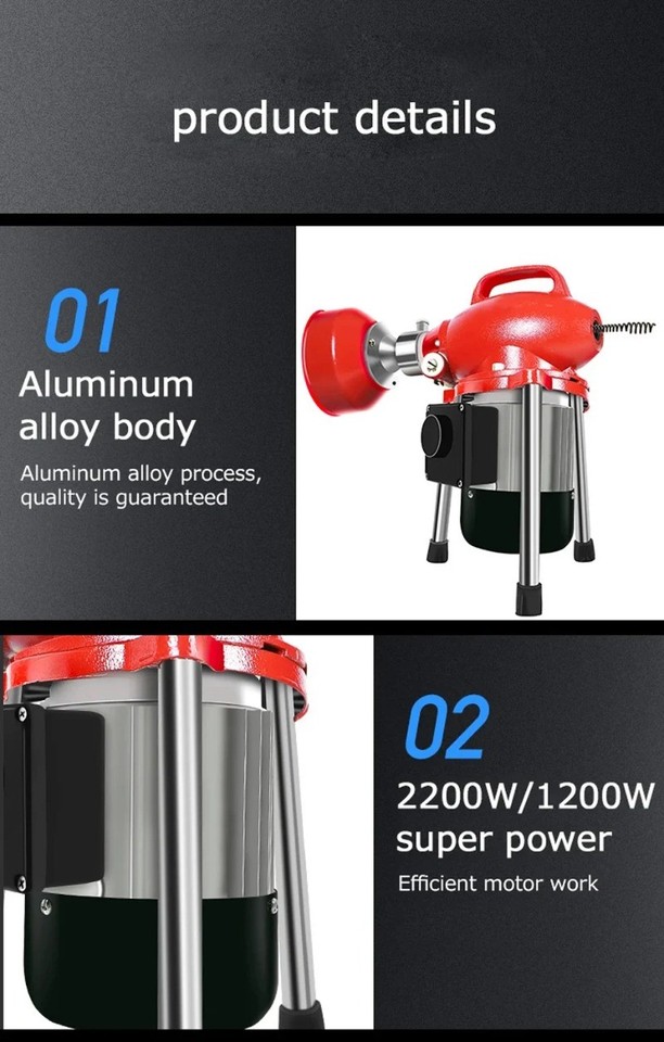 Drain Unclogging Tool Drain Pipe Unclogging Machine Specialized Drain ...