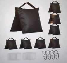 Evekea*8-Pack Sandbags/Weight Bags*Saddlebag Type*NOB