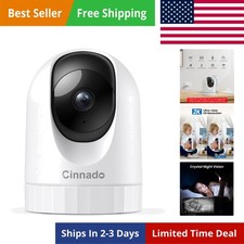 Security Camera Indoor-2K 360 WiFi Cameras for Home Security Pet/Dog/Baby Ca...