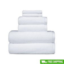 Luxury Cotton Towel Set Quick Dry Absorbent Soft 6-Piece Bath Towels Washcloths