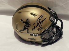 Nebraska Cornhuskers MIKE ROZIER Signed HEISMAN Mini Helmet