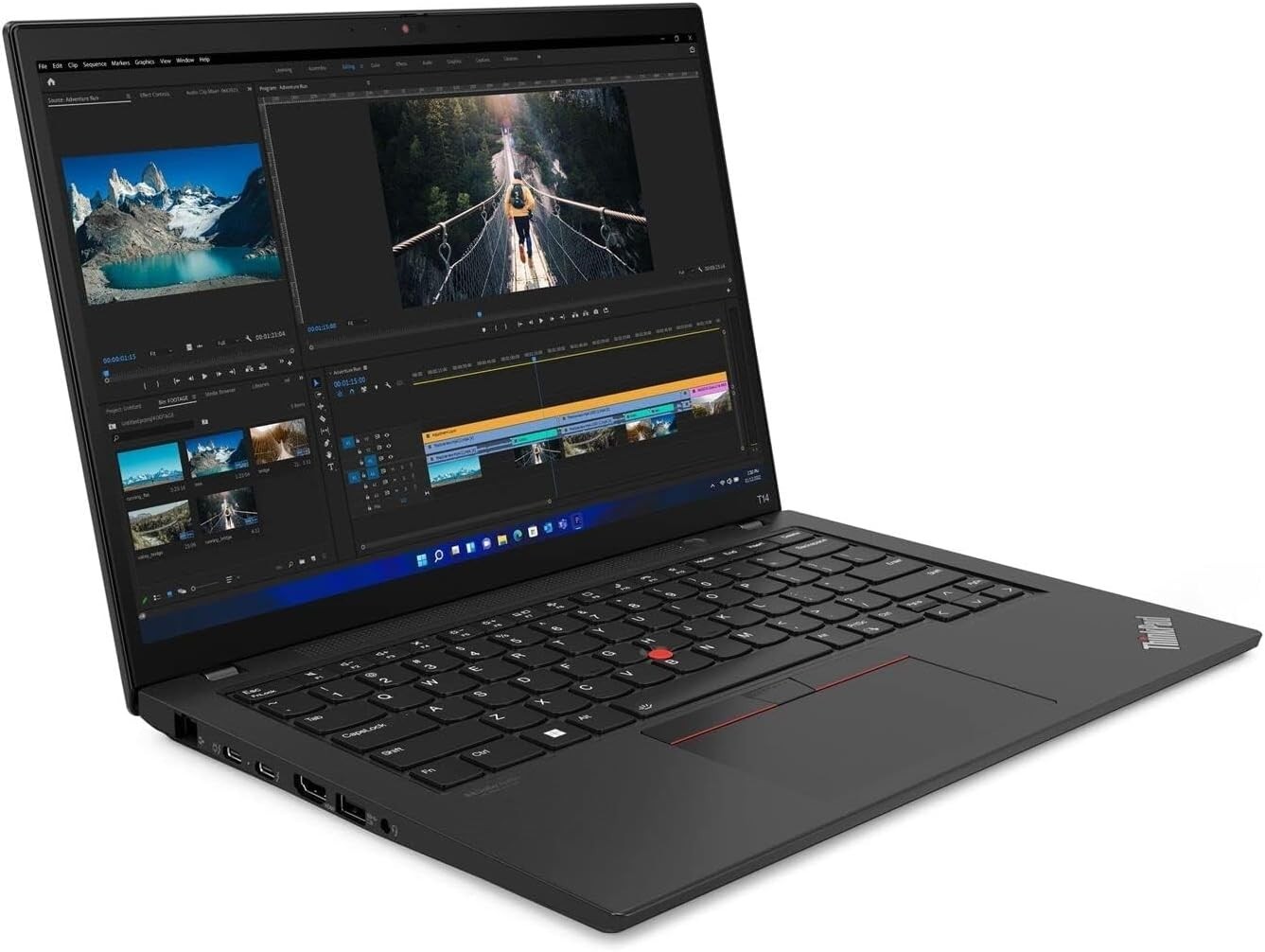 Lenovo ThinkPad T14 Gen 3, 14-Inch Laptop, with AMD Ryzen 5 Pro 6650, Windows 11 Pro