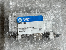 NEW SMC MXS8L-30B cylinder, air slide table, shock absorb, 30mm, USA SELLER