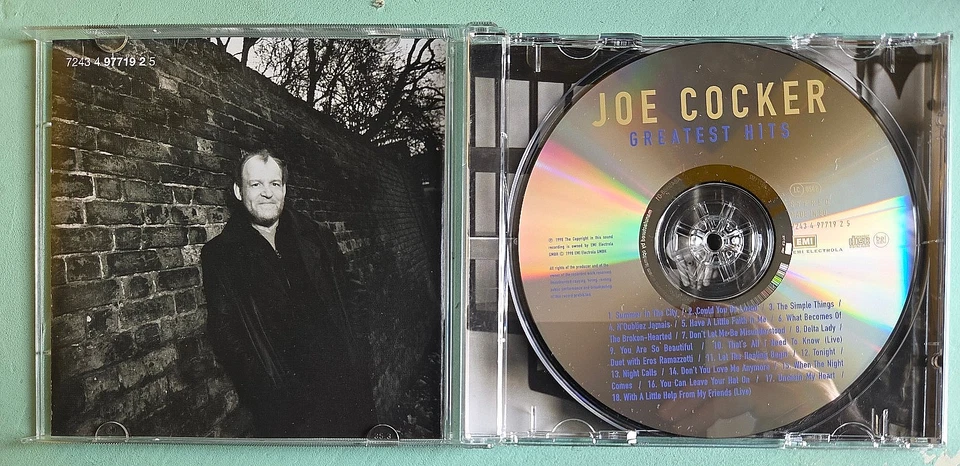 Joe Cocker - Greatest Hits CD EU 1998 18-track compilation Zustand: sehr gut - Bild 2 von 3
