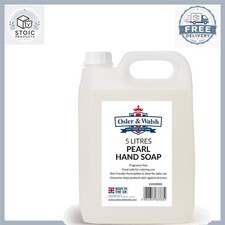 Lightly Fragranced 5L Pearl Hand Wash Liquid Soap Eco-Friendly Refill Bottle 4.19 per litre