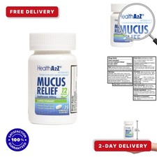 Mucus Relief Guaifenesin 600 mg 12 Hour Expectorant 75 Tablets