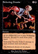 Sickening Dreams - Light Play MTG Torment