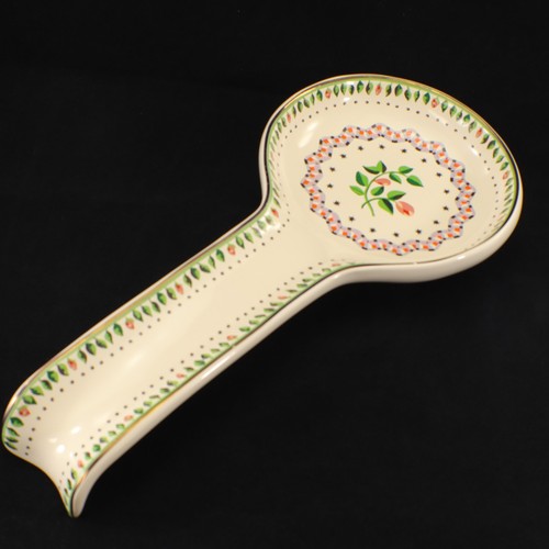 Cath Kidston Dolly Rose SPOON REST Floral Roses Ceramic 10.75"