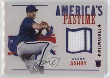 2022 Panini Chronicles America's Pastime Swatches Red Aaron Ashby #APS-AA 0e3u