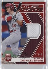 2023 Panini Elite Extra Edition Future Threads Red 17/49 Zach Levenson 12zm