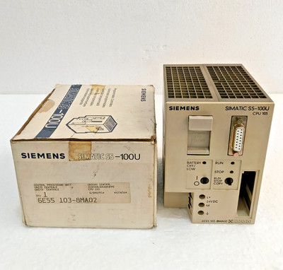 *NEW* SIEMENS 6ES5103-8MA02 SIMATIC S5-100U CPU 103 24VDC PROCESSING UNIT