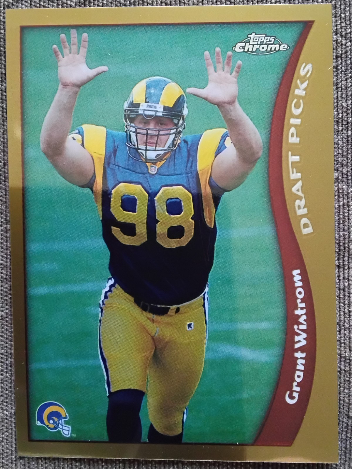 Grant Wistrom Topps Chrome #73 Base