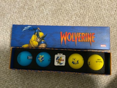 Volvik VIVID Golf Balls - Matte Yellow & Blue --Wolverine