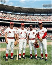 Rose Bench Morgan Perez Photo 8X10 - Cincinnati Reds  FREE SHIPPING