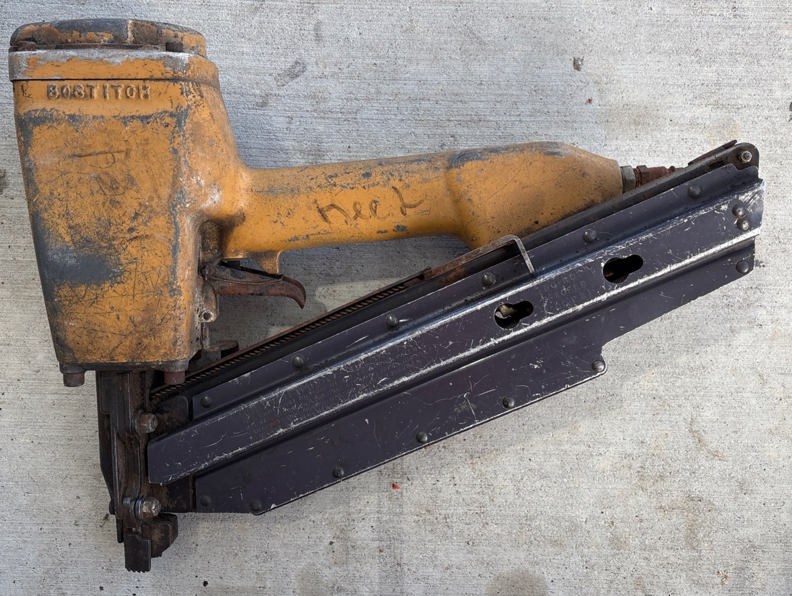Vintage Bostitch N16 Pneumatic Air Framing Nail Gun-Free Shi