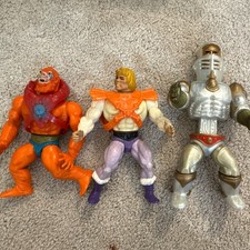 Vintage Mattel MOTU Lot Prince Adam Beast Man Extendar He-Man Masters Universe