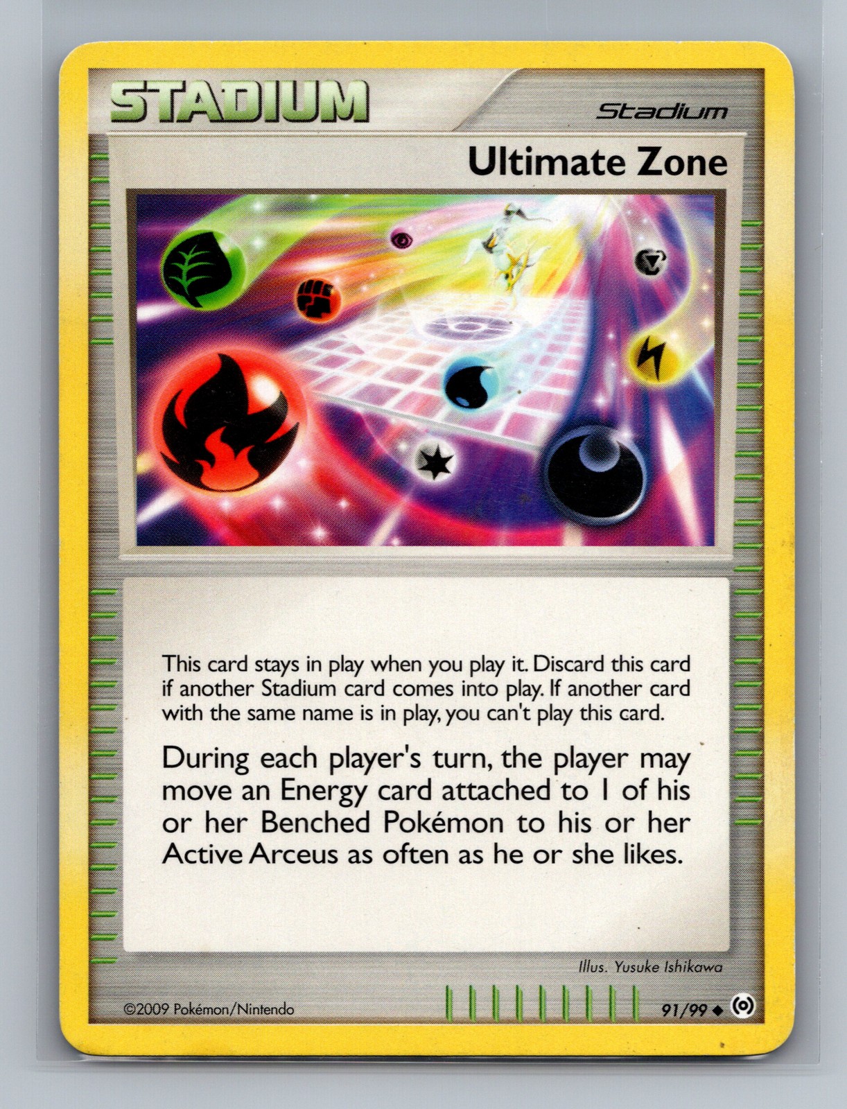 Arceus #91/99 Ultimate Zone