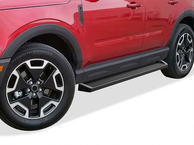 APS Premium 6'' Black Side Steps Fit 21-26 Ford Bronco Sport SUV 4-Door