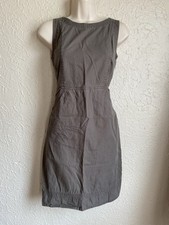 American Eagle Outfitters Women’s Olive Utility Cargo Dress Sleeveless Sz 4