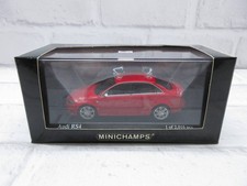 Minichamps 1/43 Audi RS4 2005 Red Metallic Model Car New