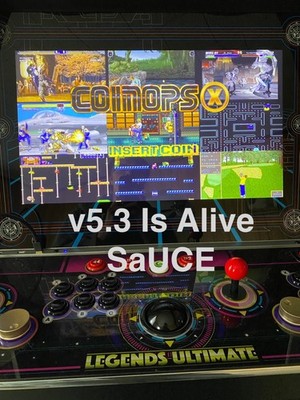 Coinops X Arcade Version 5.3 is Alive Saucey Edition With Fix Pack 3