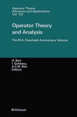 H. Bart (u. a.) | Operator Theory and Analysis | Taschenbuch | Englisch (2012)