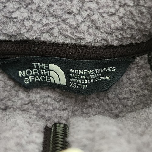 The North Face Womens Fleece Jacket XS Purple Full Zip Pockets Outdoor Active - Picture 3 of 11
