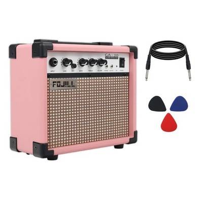 20W Watt Electric Guitar Amplifier Amp Practice Small Portable Travel Mini Am...