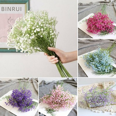 Knstliche Blume Schleierkraut Seide Strau Zuhause Blumen BndelB Dekor |  eBay.de