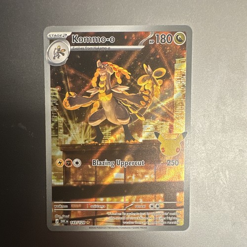 Pokémon TCG Kommo-o 30th Anniversary Celebration SIR