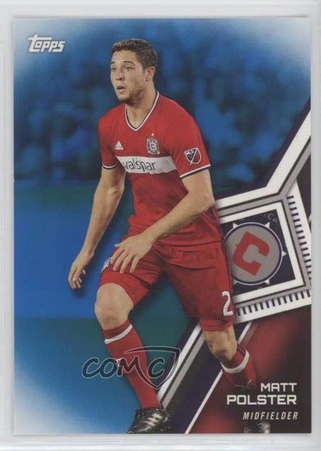 2018 Topps MLS Blue 11/99 Matt Polster #101 r7s