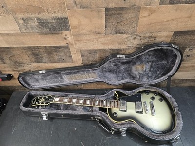 2011 Epiphone Les Paul Custom Pro Silver Burst 6-String Electric Guitar
