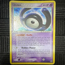 The Pokémon Company Unown (W) W/28 Unseen Forces Holo Rare ENG 2005 60HP on eBay