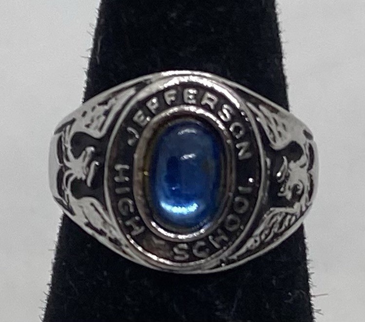 STERLING SILVER SCHOOL Class CHARM Jefferson High… - image 1