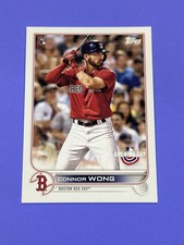2022 Topps Opening Day Connor Wong Rookie #123 Boston Red Sox RC (W)