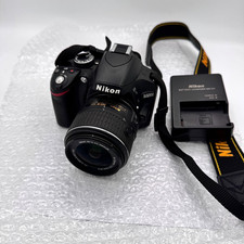 Nikon D3200 DSLR Camera with Charger - Battery - Strap - NO SD CARD INCLUDED 