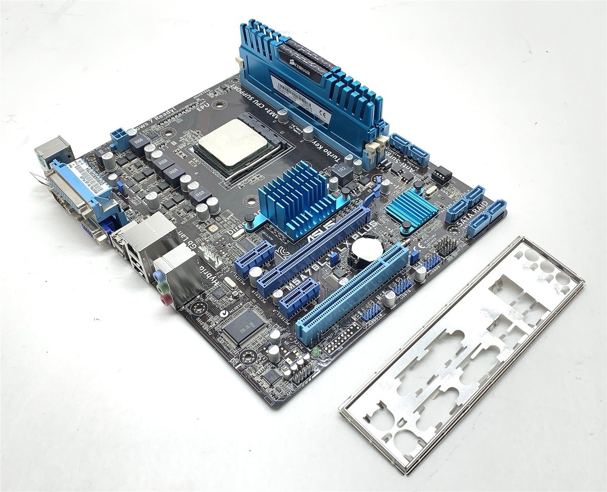 ASUS M5A78L-M LX PLUS Motherboard+CPU Combo mATX AM3+ AMD FX-6300  8GB I/O