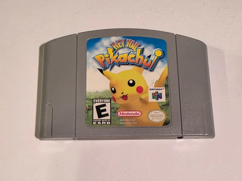 Hey You, Pikachu (Nintendo 64 N64, 2000) ☆ Authentic ☆