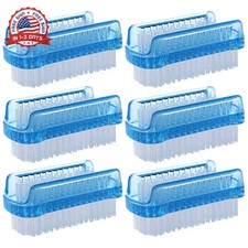 6 Pcs Nail Brush for Cleaning Dual-sided Fingernail Scrub Cleaning Brushes
