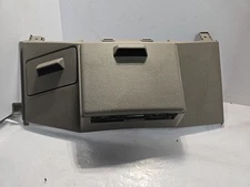 OEM 2008-2010 Ford F250 F350 Center Console Pop Out Cup Holder Assembly Tan