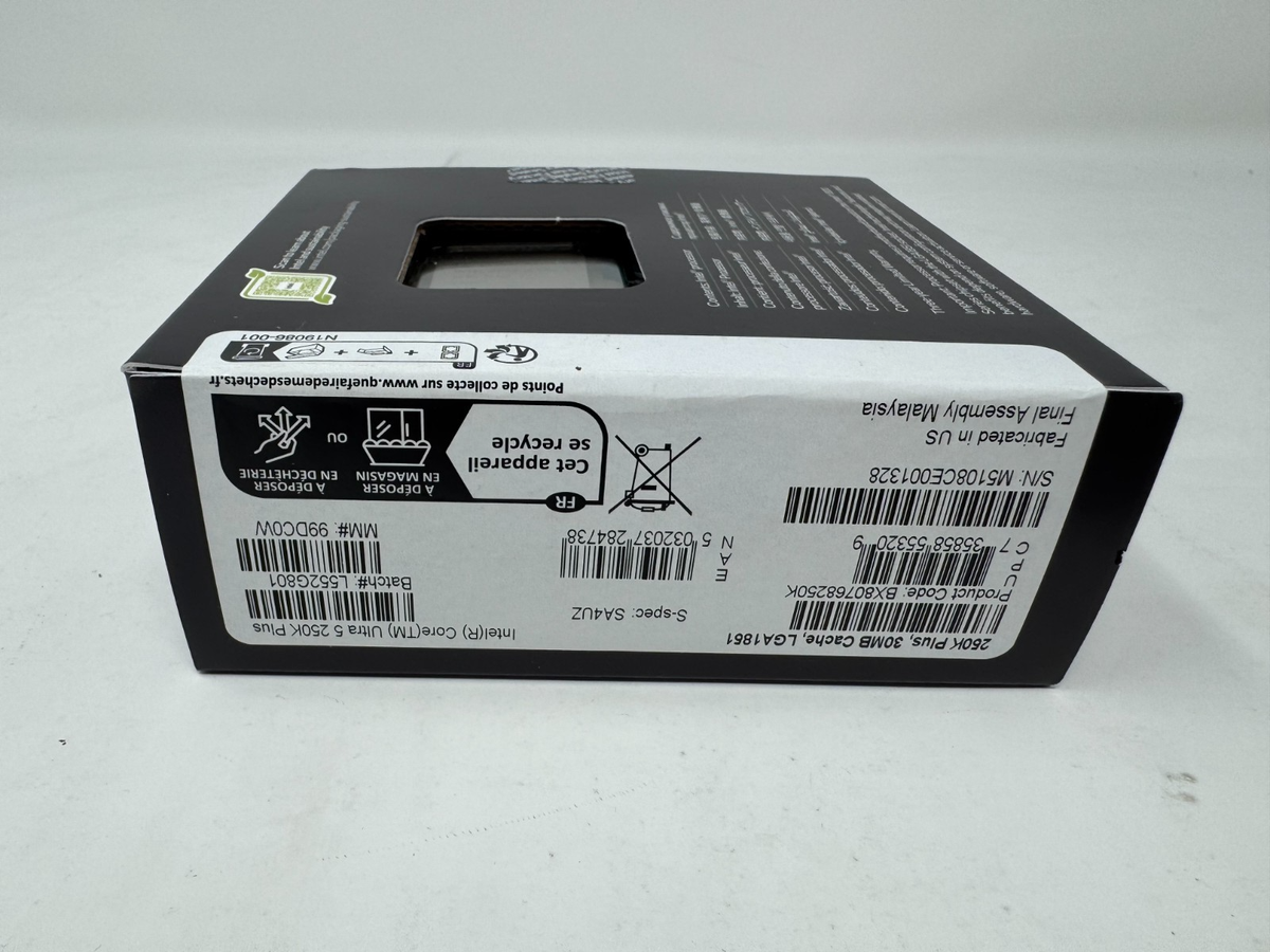 Intel - BX80768250K - Intel Core Ultra 5 Series 2 (2nd Gen) 250K