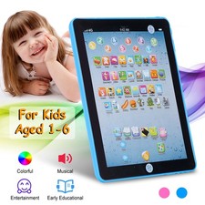 Interactive Learning Tablet for Toddlers - ABCs Numbers Fun Pad