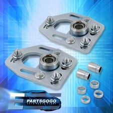 For 79-89 Ford Mustang Fox Body Front Adjustable 3.0 Camber Plates