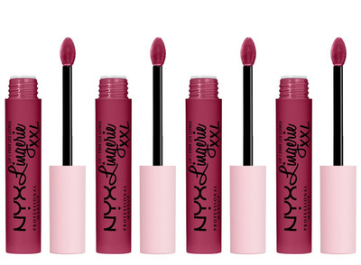 NYX Lip Lingerie XXL Matte Lipstick Xxtended 4 Pack Set