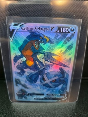 CUSTOMmade madeTOorder full art holo pokemon card PTL649 Garchomp Melmetal