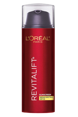 L'Oreal Paris Revitalift Triple Power Anti-Aging Broad Spectrum SPF 30 Sunscreen