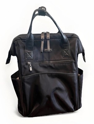 Baggallini Soho Backpack Black Laptop Purse Bag Carry On Travel *See Pictures*
