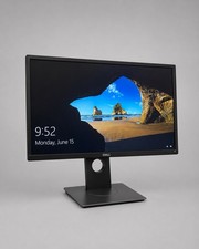 Dell P2417H 24" Widescreen 1920x1080 LED Backlit IPS LCD Monitor W Stand - Black