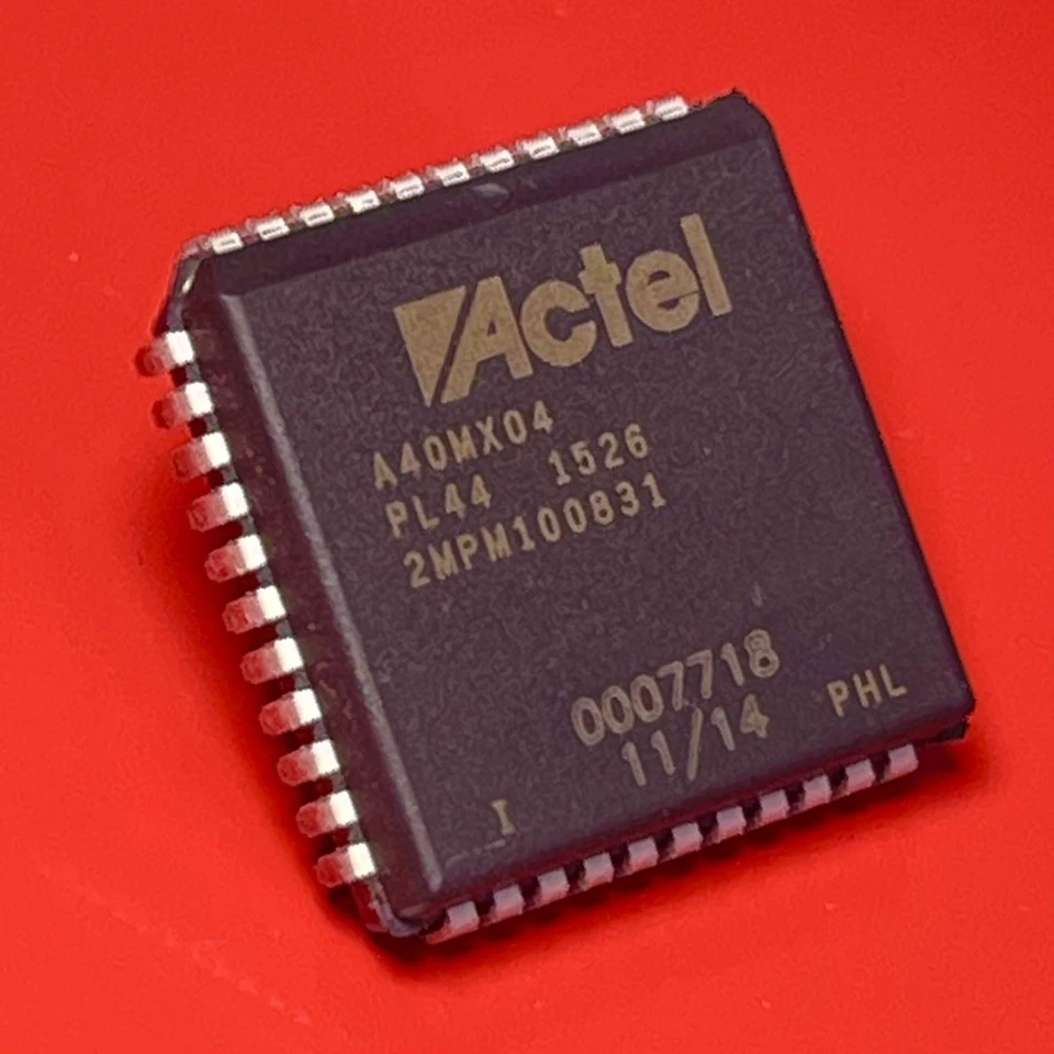 [1x] A40MX04 Microchip ACTEL Field Programmable Gate Array SMD IC PLCC-44