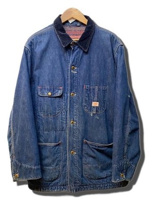 HERCULES 60s Blanket Lined Denim Coverall Chore Jacket Men 6205 | eBay